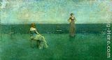 Thomas Wilmer Dewing The Recitation painting